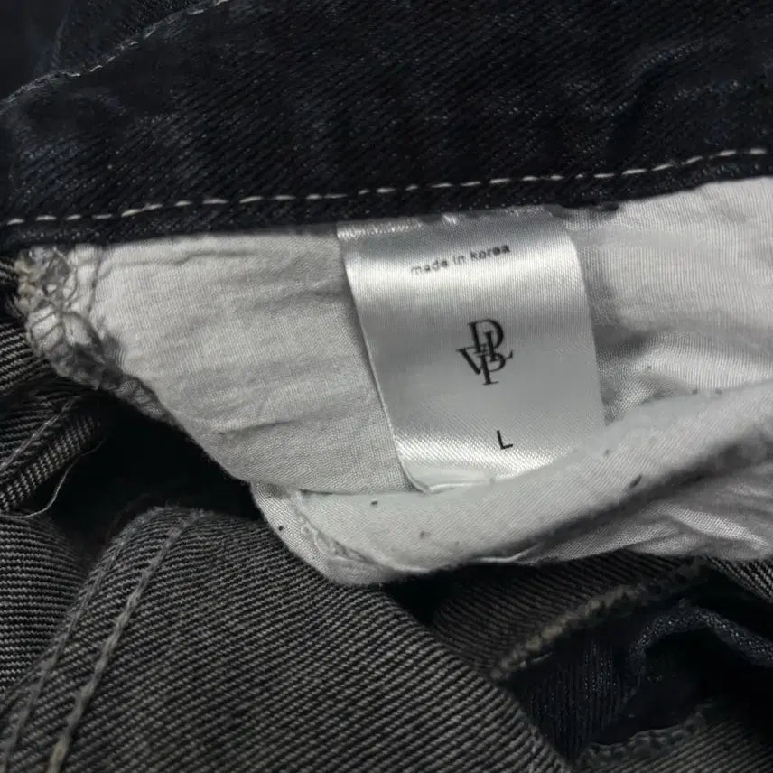 [BUNJANG] Develop Washed Black Denim Pants / Develop 워싱 블랙 데님 팬츠