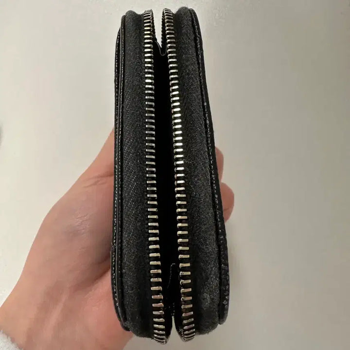 [BUNJANG] Chanel Classic Zipped Coin Purse / 샤넬 클래식 지퍼 동전지갑 그레인드 카프스킨