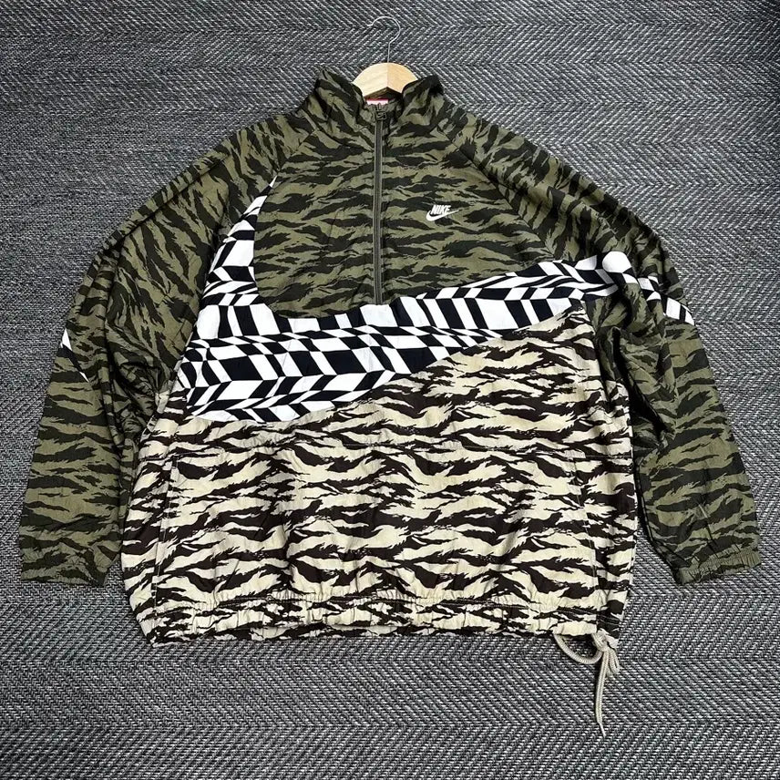 [BUNJANG] Nike Vapor Wave Big Swoosh Anorak Jacket / 나이키 베이퍼 빅 스우시
