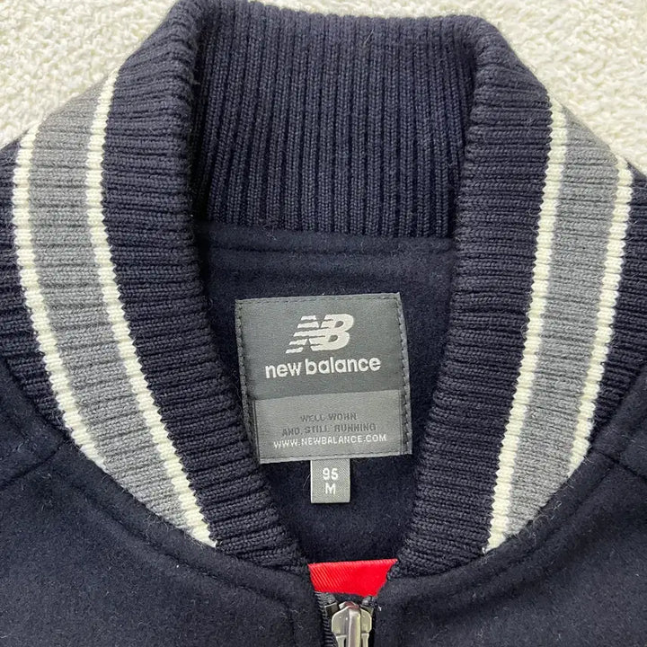 [BUNJANG] New Balance Boston Varsity Jacket / 95 뉴발란스 보스턴 바시티 자켓 0323M