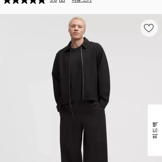 [BUNJANG] SLNSH Collection Ponte Wide Leg Pleated Pants / 룰루레몬 폰테 와이드 레그 핀턱 팬츠 SLNSH 컬렉션