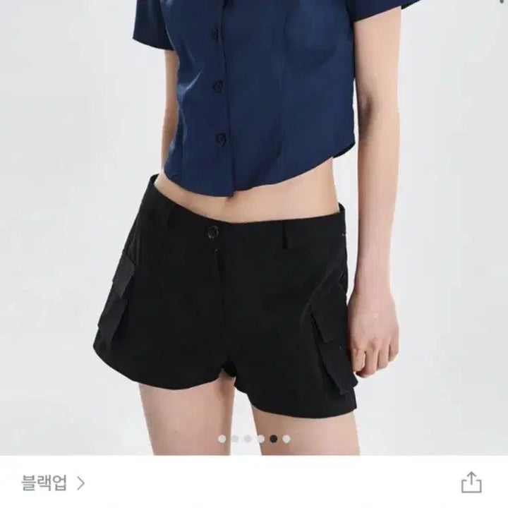 [BUNJANG] Blackup Sacon Basic Short Sleeve Shirt / 블랙업 사콘 베이직 반팔 셔츠