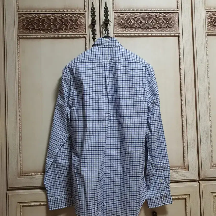 [SOLD OUT] 새상품 폴로 랄프로렌 깅엄체크 셔츠 옥스포드 셔츠 슬림핏 L