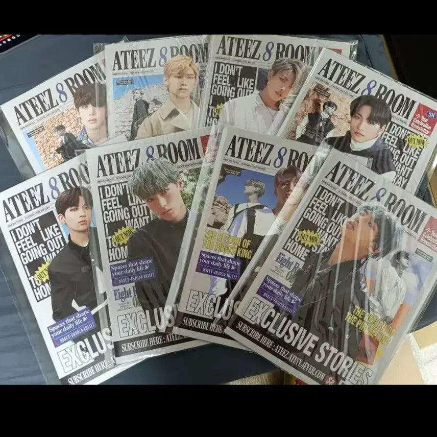 [BUNJANG] ATEEZ 8th Anniversary Newsletter Bundle Set / 에이티즈 8룸 팝업 7주년 뉴스레터