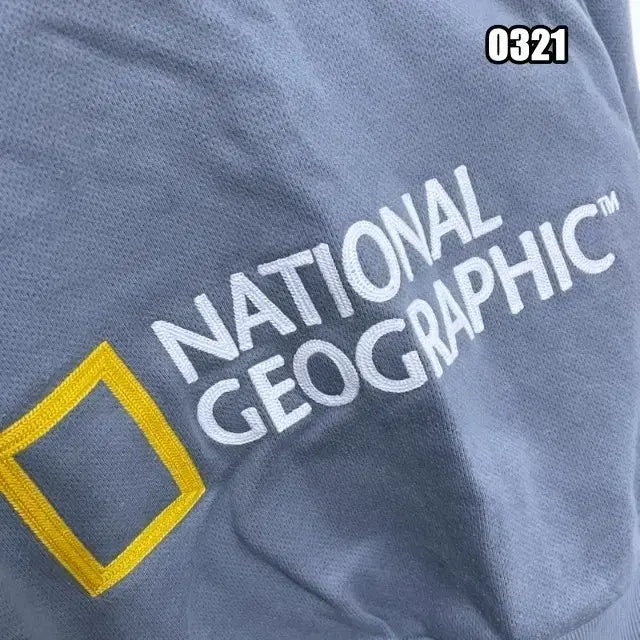 [BUNJANG] National Geographic Crop Round Sweatshirt / XL 내셔널지오그래픽 크롭 라운드 맨투맨