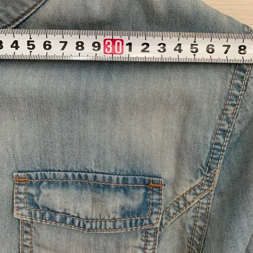 [BUNJANG] Elie Tahari Denim Shirt / 타하리 데님 셔츠