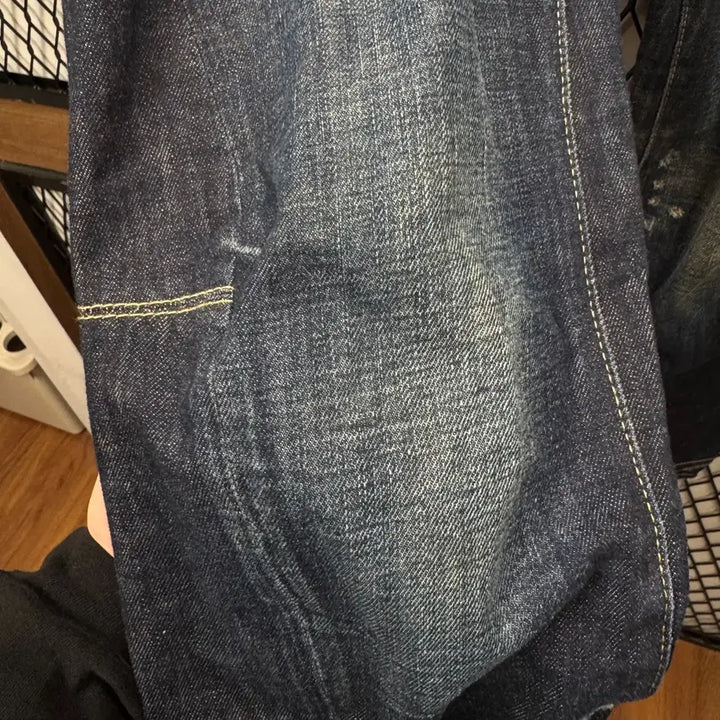 [BUNJANG] Dsquared2 D-Ring Biker Denim Pants / 디스퀘어드2 D링 바이커 데님 팬츠 전면 버클 포인트 진청