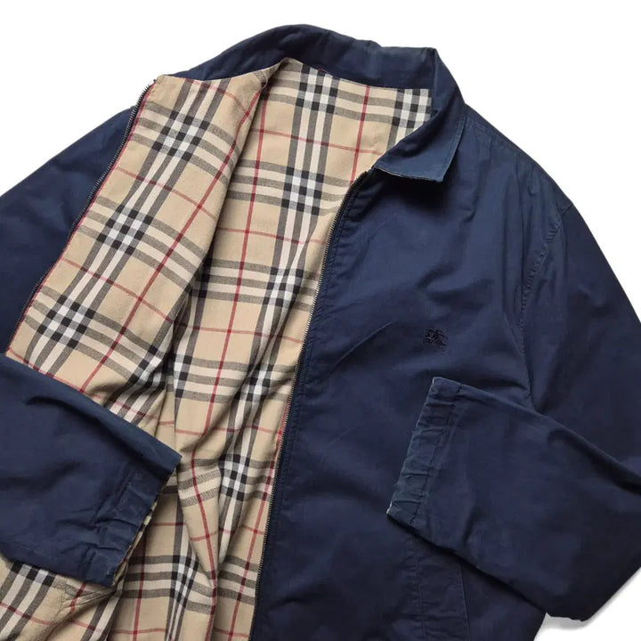 [BUNJANG] Burberry Reversible Blouson Jacket / [L] 버버리 리버시블 블루종 자켓