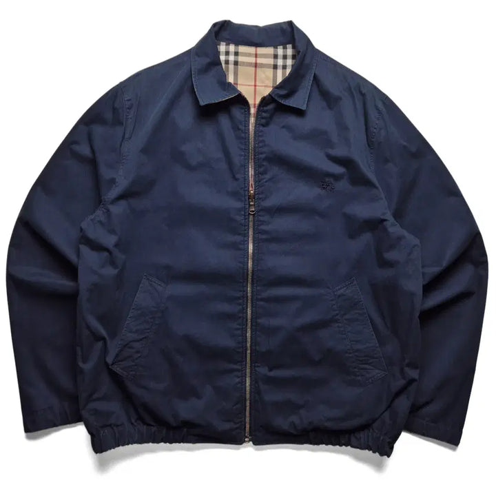 [BUNJANG] Burberry Reversible Blouson Jacket / [L] 버버리 리버시블 블루종 자켓