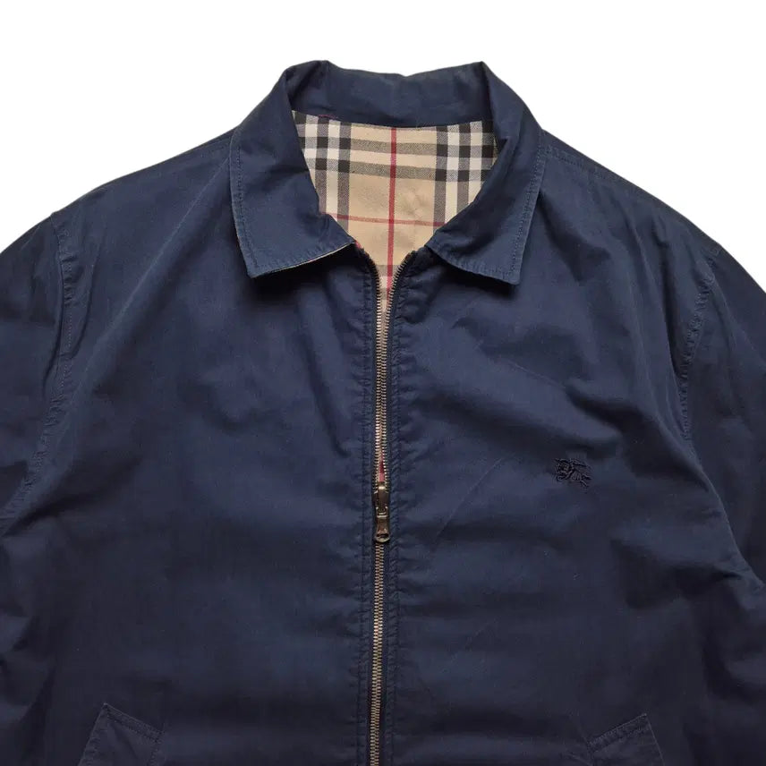 [BUNJANG] Burberry Reversible Blouson Jacket / [L] 버버리 리버시블 블루종 자켓