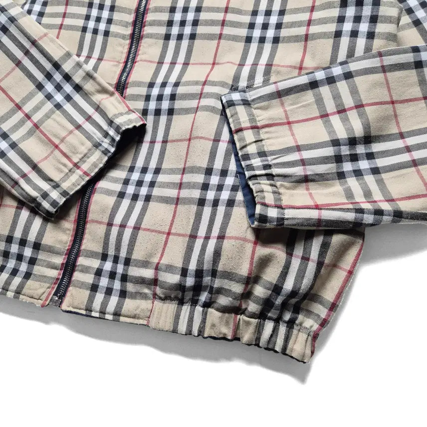 [BUNJANG] Burberry Reversible Blouson Jacket / [L] 버버리 리버시블 블루종 자켓