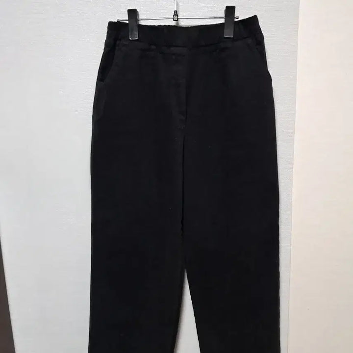 [BUNJANG] Giverny Olive Wide Leg Elastic Waist Pants / (봄신상품)지베르니 올리브색 밴딩바지 통바지 L(77~88)