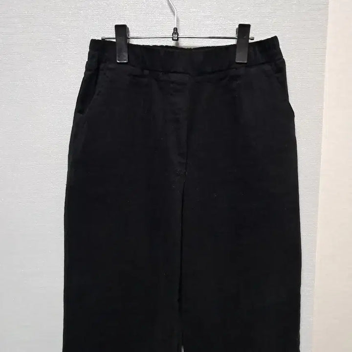 [BUNJANG] Giverny Olive Wide Leg Elastic Waist Pants / (봄신상품)지베르니 올리브색 밴딩바지 통바지 L(77~88)