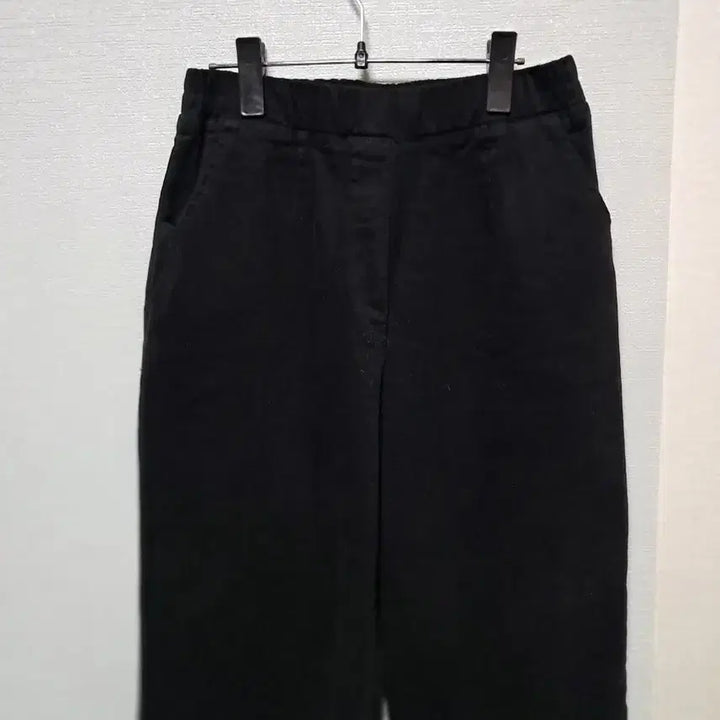 [BUNJANG] Giverny Olive Wide Leg Elastic Waist Pants / (봄신상품)지베르니 올리브색 밴딩바지 통바지 L(77~88)