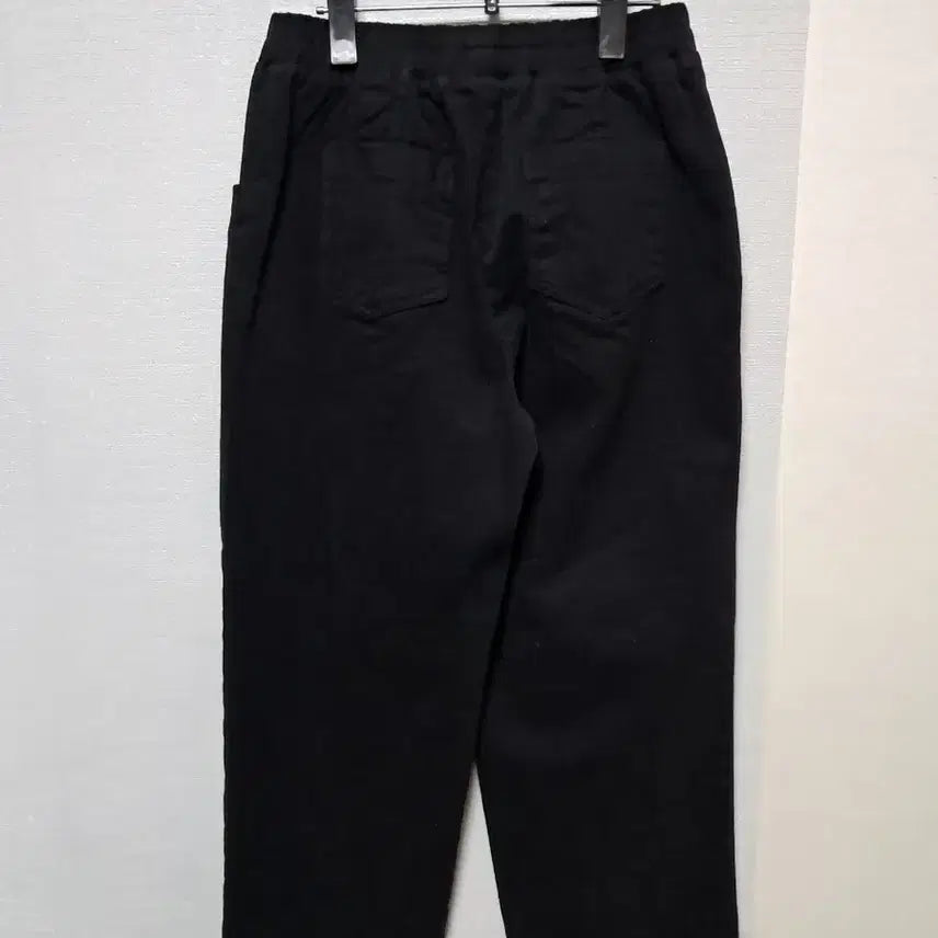 [BUNJANG] Giverny Olive Wide Leg Elastic Waist Pants / (봄신상품)지베르니 올리브색 밴딩바지 통바지 L(77~88)