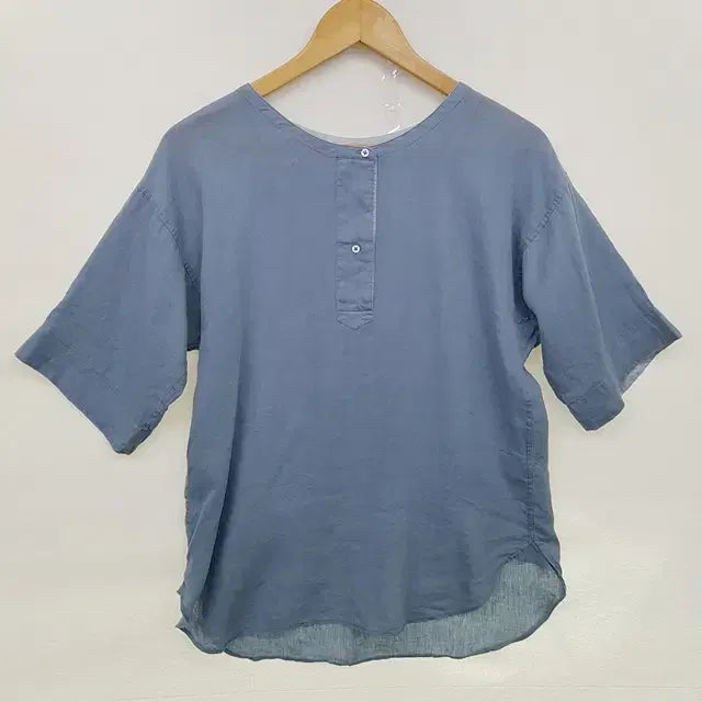 [BUNJANG] Margaret Howell Linen 100% Blouse / 마가렛 호웰 린넨 100% 블라우스