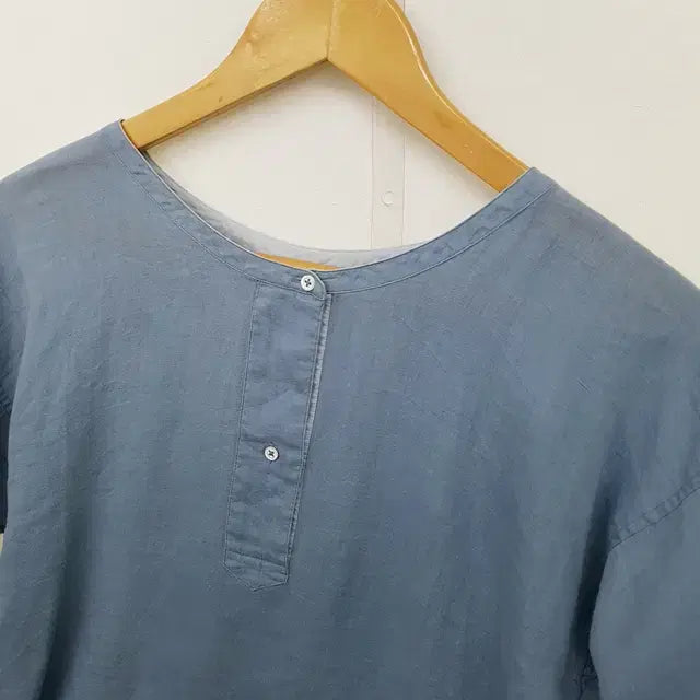 [BUNJANG] Margaret Howell Linen 100% Blouse / 마가렛 호웰 린넨 100% 블라우스