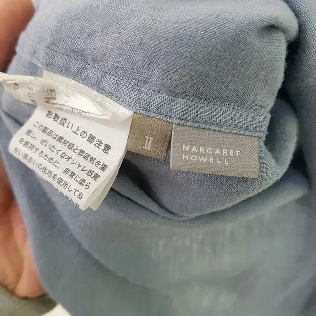 [BUNJANG] Margaret Howell Linen 100% Blouse / 마가렛 호웰 린넨 100% 블라우스