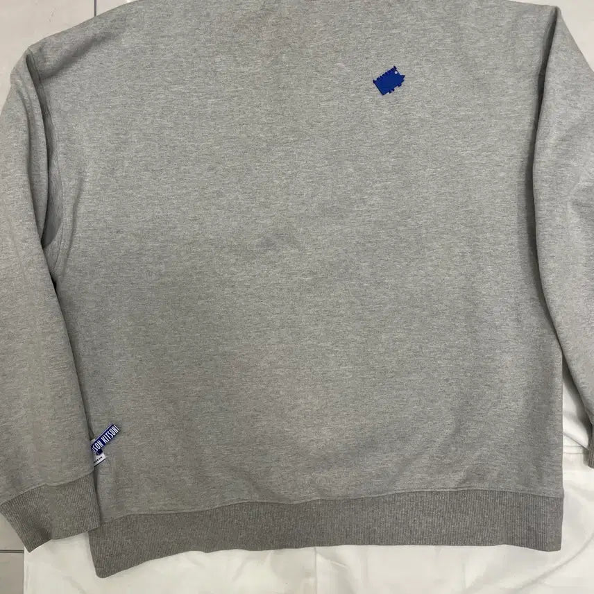 [BUNJANG] Ader Error Maison Kitsune Meditation Fox Sweatshirt / 아더에러 메종키츠네 메디테이션 폭스 스웻셔츠 그레이
