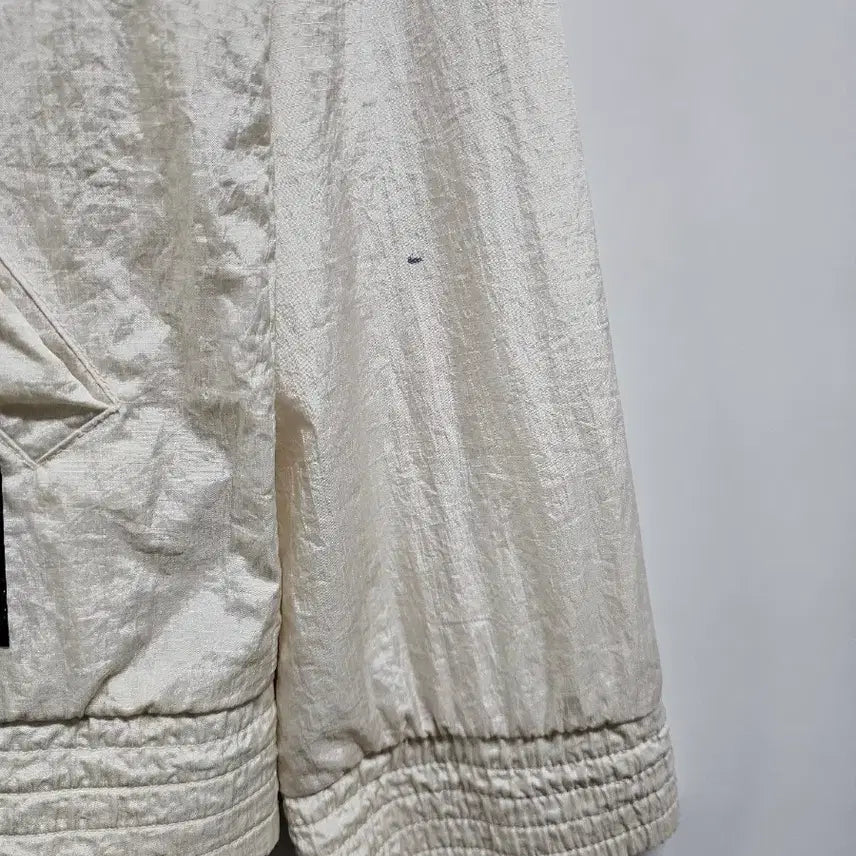 [BUNJANG] Jordan Old School Bomber Jacket (Ivory) - Size S / 조던 올드스쿨 바람막이 봄버자켓 S 95