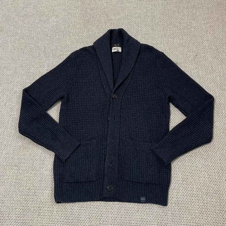 [BUNJANG] Daks Cashmere Shawl Collar Knit Cardigan / M 닥스 캐시미어 숄카라 니트 가디건 N.8988