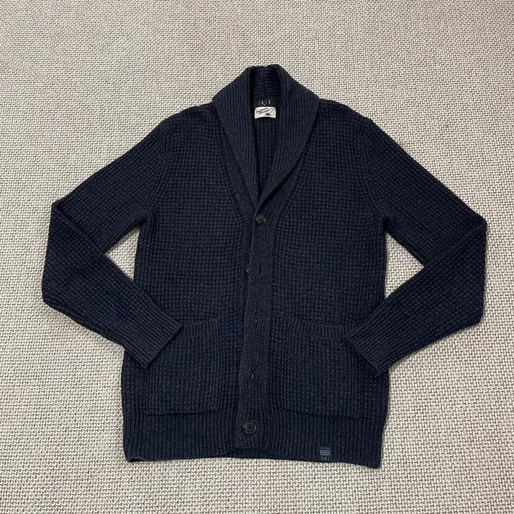 [BUNJANG] Daks Cashmere Shawl Collar Knit Cardigan / M 닥스 캐시미어 숄카라 니트 가디건 N.8988