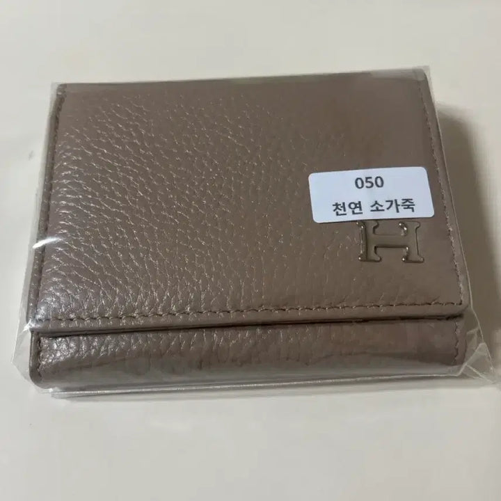 [BUNJANG] Genuine Leather Bifold Wallet / 천연 소가죽 반지갑 새상품