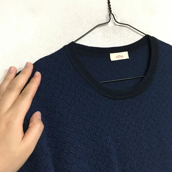 [BUNJANG] ALTEA Italian Pattern Wool Knit Sweater / ALTEA 알테아 이태리 패턴 울 니트 S