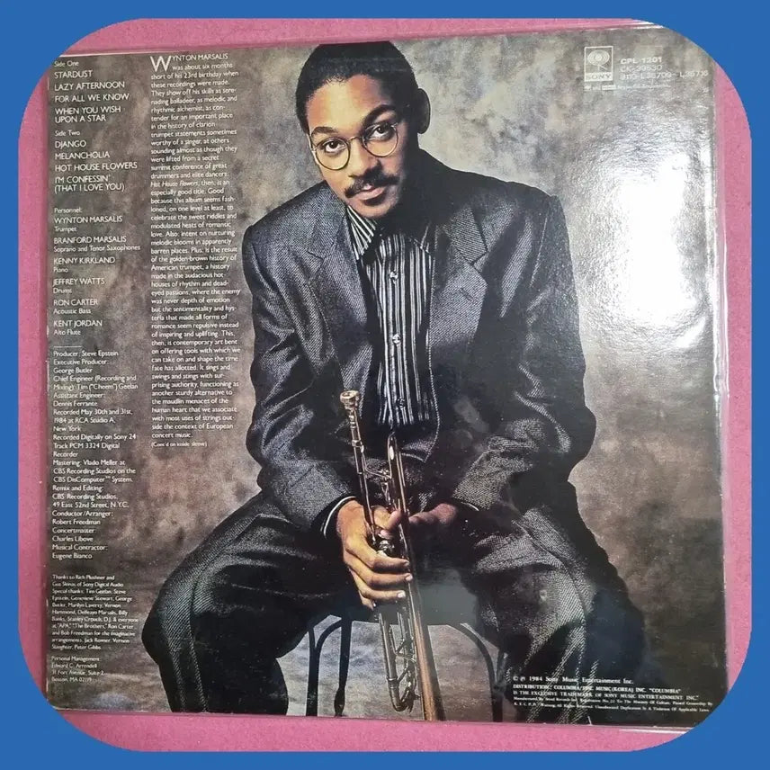 [BUNJANG] Wynton Marsalis LP Record / 윈튼 마살리스 LP NM/M