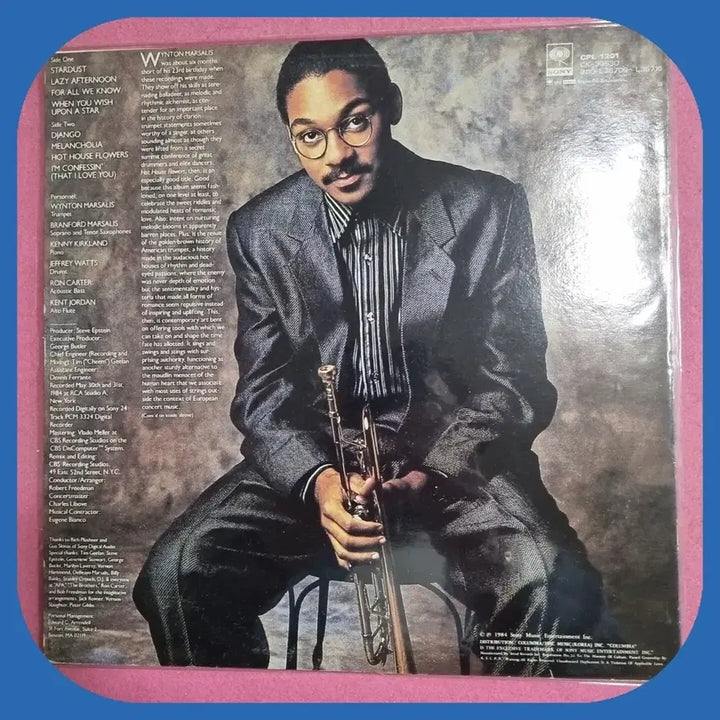 [BUNJANG] Wynton Marsalis LP Record / 윈튼 마살리스 LP NM/M
