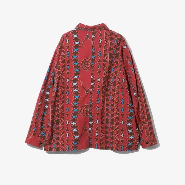 [BUNJANG] South2 West8 Hunting Flannel Coverall Jacket Red / [M][100-105] 남이서팔 헌팅 플란넬 커버올 레드