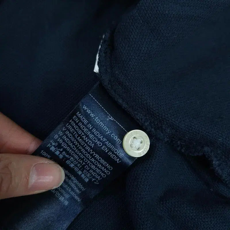 [BUNJANG] Tommy Hilfiger Long Sleeve Polo Shirt / [176(16)] 타미힐피거 카라 긴팔 티