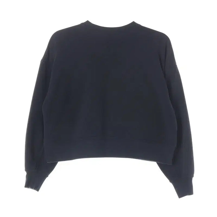 [BUNJANG] Nike Big Swoosh Crop Sweatshirt (Black, M) / 나이키 빅 스우시 로고 크롭 맨투맨 블랙 M