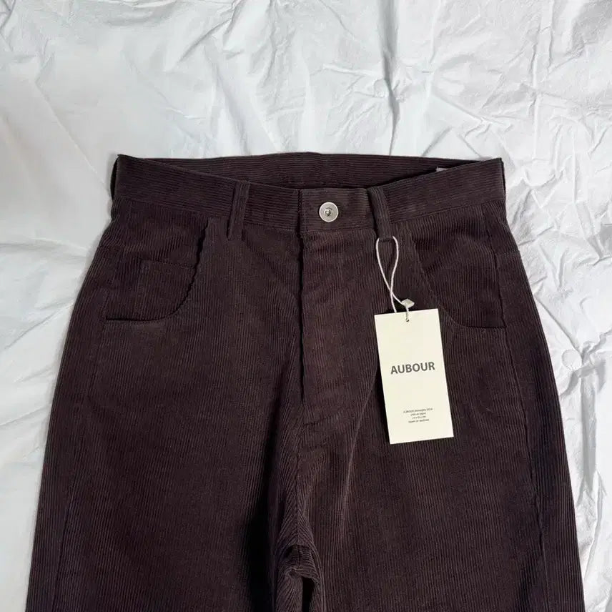 [BUNJANG] AUB Our Brown Cotton Pants / 아우브아워 면바지