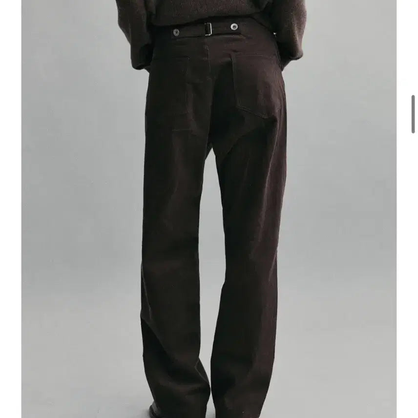 [BUNJANG] AUB Our Brown Cotton Pants / 아우브아워 면바지