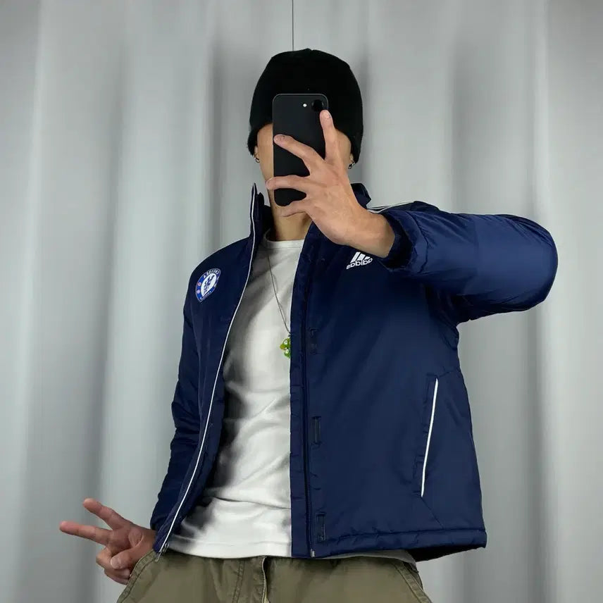 [BUNJANG] Chelsea x Adidas 3-S Jacket / <첼시 x 아디다스 3-S 자켓> No.1446