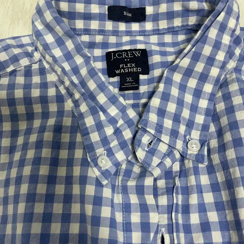 [BUNJANG] J.Crew Gingham Shirt XL / 제이크루 깅엄 셔츠 XL 국내 100