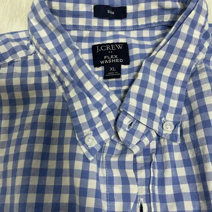 [BUNJANG] J.Crew Gingham Shirt XL / 제이크루 깅엄 셔츠 XL 국내 100