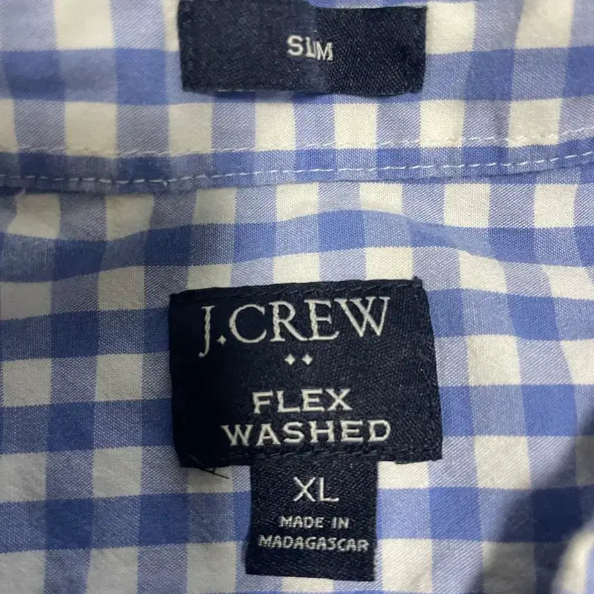 [BUNJANG] J.Crew Gingham Shirt XL / 제이크루 깅엄 셔츠 XL 국내 100
