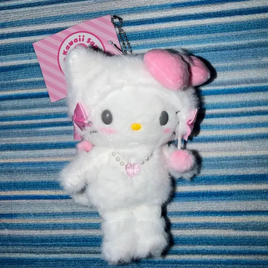 [BUNJANG] Hello Kitty Harajuku Limited Edition Doll Keyring / 하라주쿠 한정판 헬로키티 인형키링