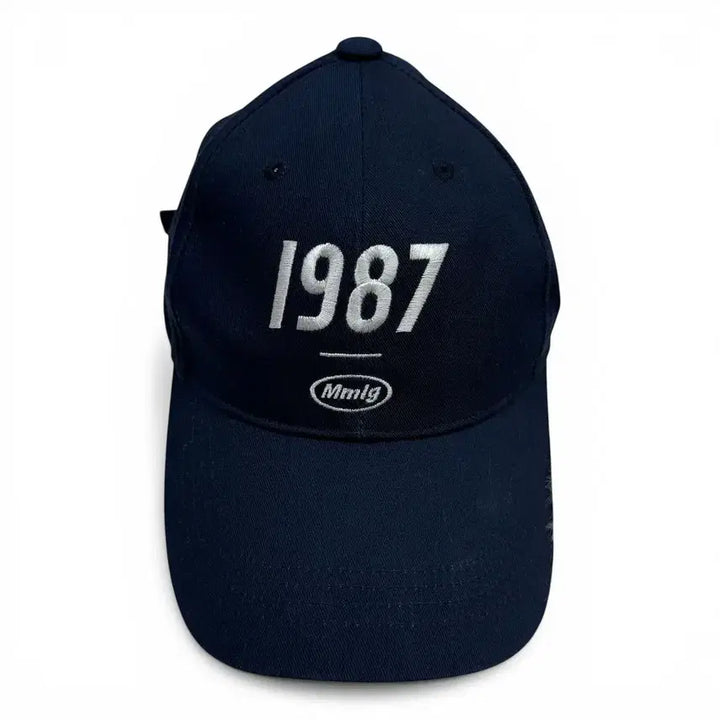 [BUNJANG] Mmlg Embroidered Logo Ball Cap Navy / F) Mmlg 자수로고 볼캡 네이비