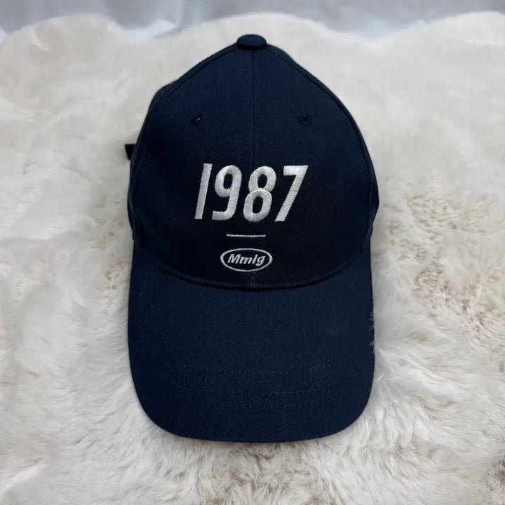 [BUNJANG] Mmlg Embroidered Logo Ball Cap Navy / F) Mmlg 자수로고 볼캡 네이비
