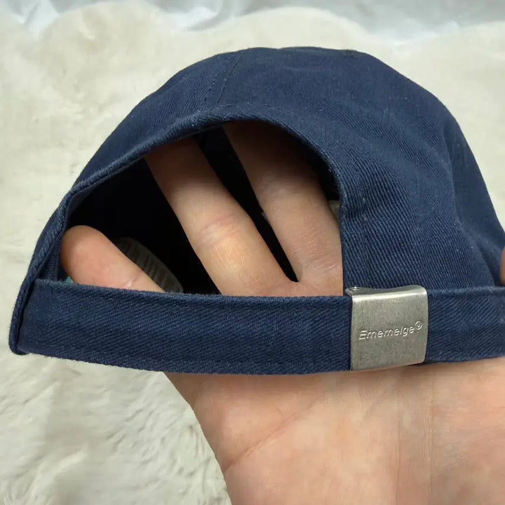 [BUNJANG] Mmlg Embroidered Logo Ball Cap Navy / F) Mmlg 자수로고 볼캡 네이비