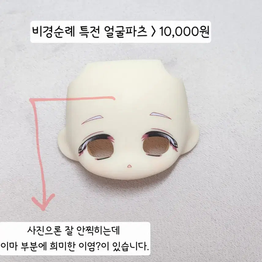 [SOLD OUT] 비경순례 블라인드돌 얼굴 파츠 판매