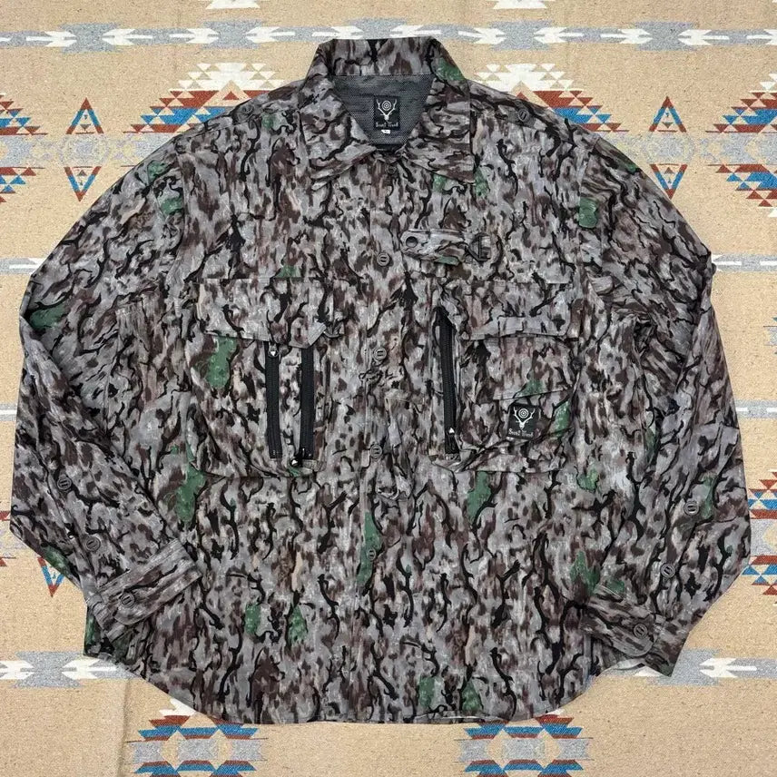 [BUNJANG] South2 West8 Tenkara Trout Shirt / [L] South2 West8 남이서팔 텐가라 트라우트 셔츠