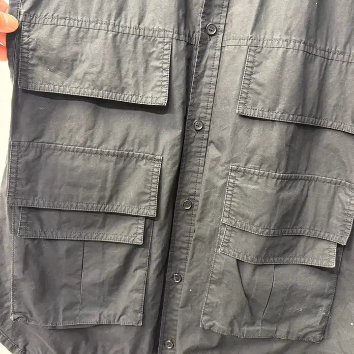 [SOLD OUT] 정품) 준지 21ss 오버핏 이중 포켓 셔츠형 자켓 44