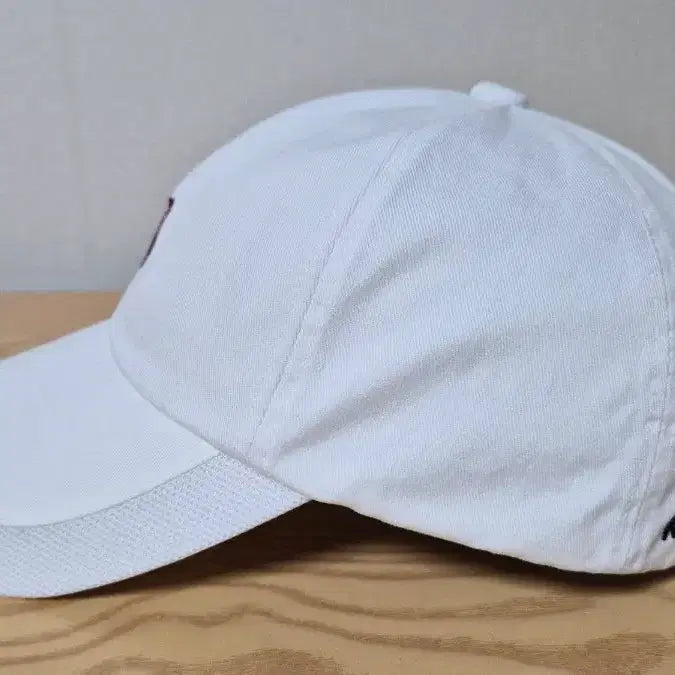 [BUNJANG] K-Swiss White Baseball Cap Hat / 케이스위스 흰색 볼캡 모자 프리 57-59cm 가능
