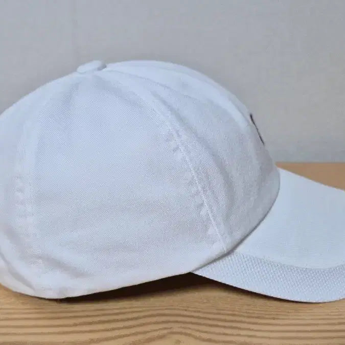 [BUNJANG] K-Swiss White Baseball Cap Hat / 케이스위스 흰색 볼캡 모자 프리 57-59cm 가능
