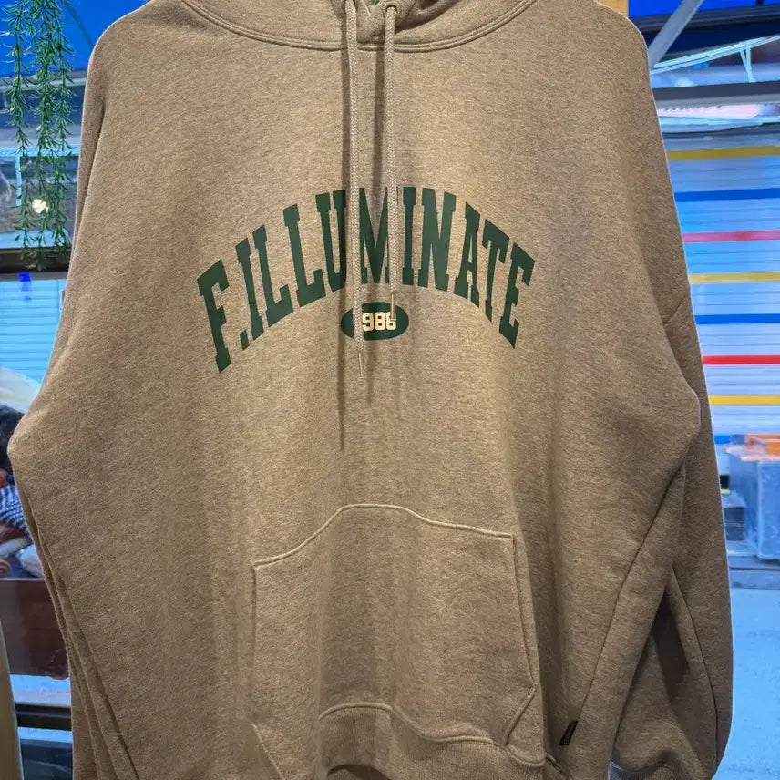 [BUNJANG] Filluminate Gray Hoodie / 필루미네이트 그레이 후드티