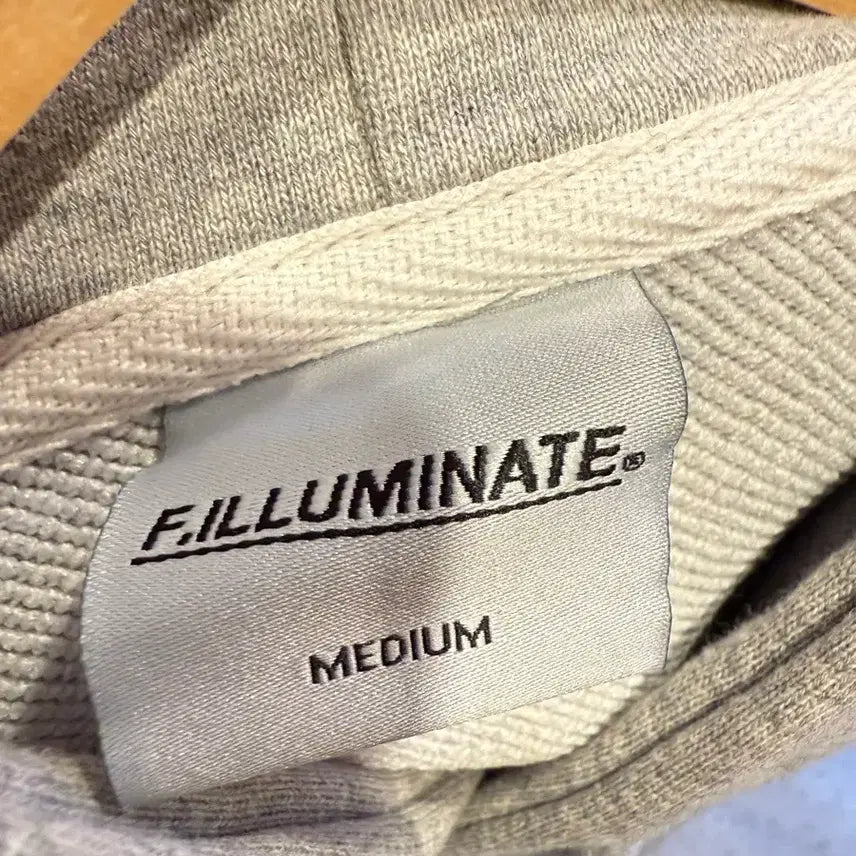 [BUNJANG] Filluminate Gray Hoodie / 필루미네이트 그레이 후드티